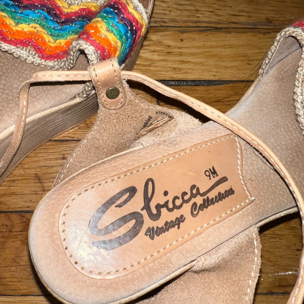 Sbicca Multicolored Platform Heels - image 5